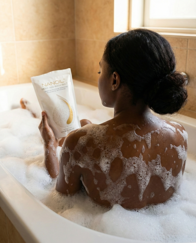 sea salt from the dead sea nanoil