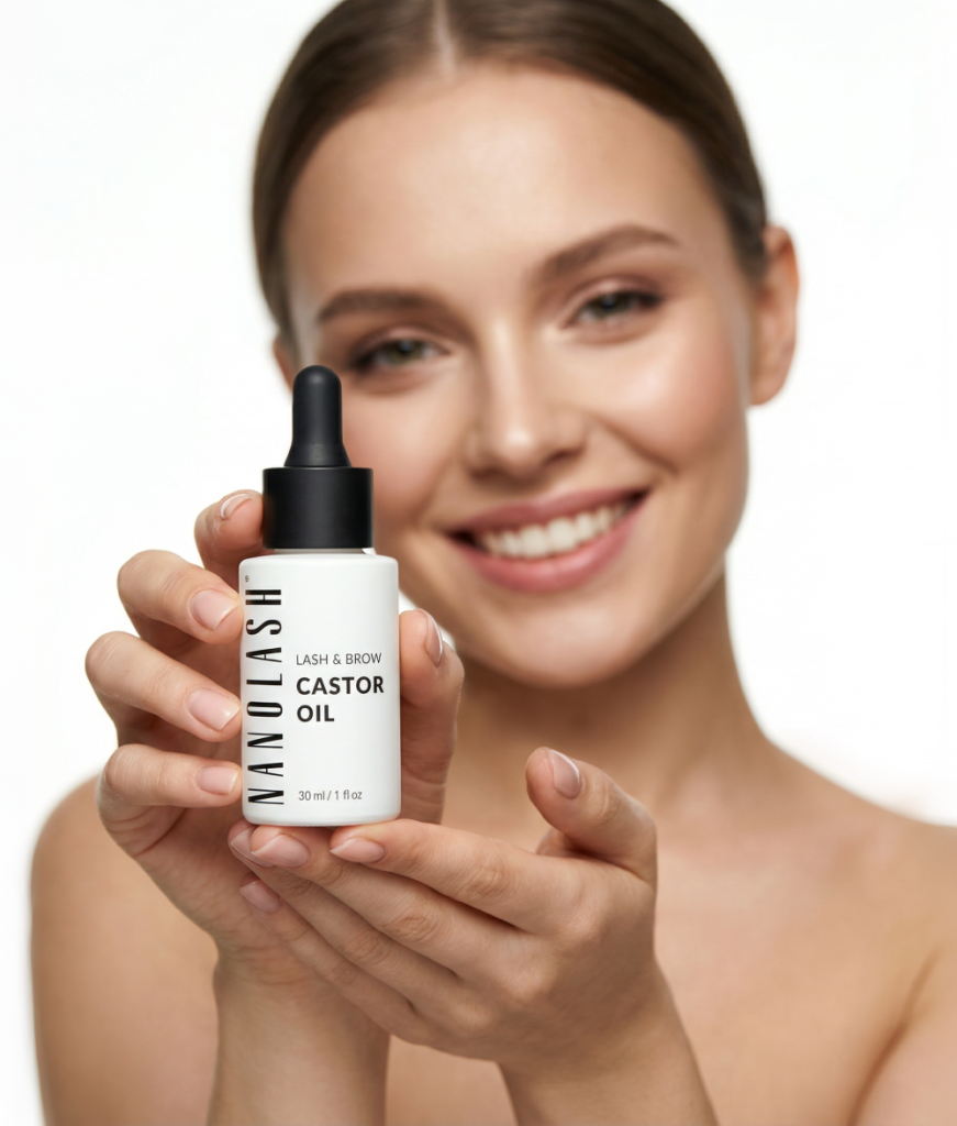 natural castor oil nanolash