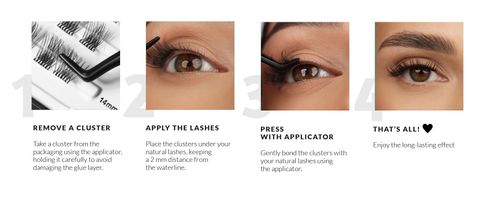 self adhesive lashes nanolash