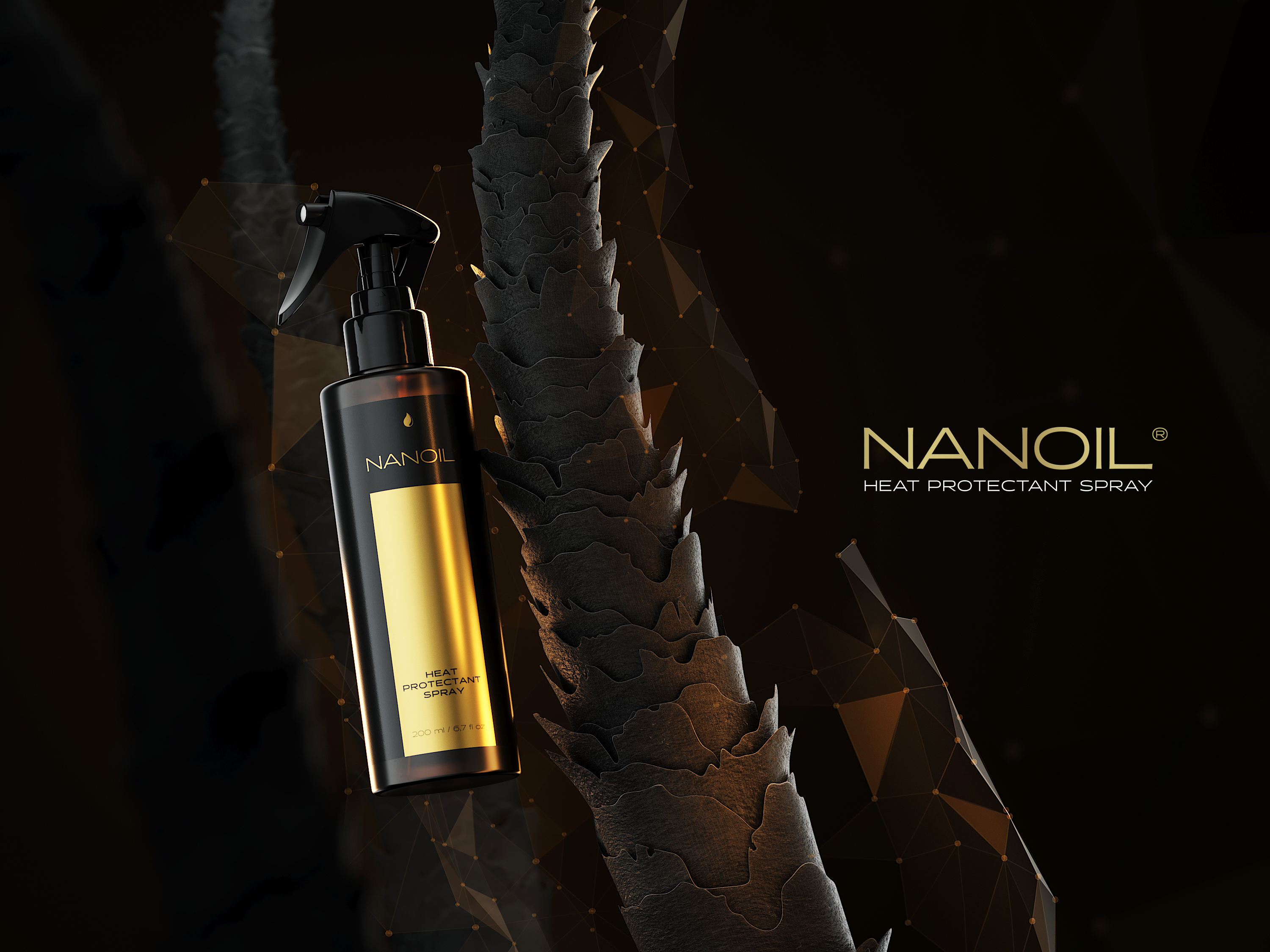 Nanoil favourite heat protectant spray